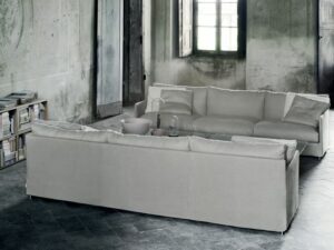 Sofa mit abnehmbarem Bezug | Living Divani | Chemise