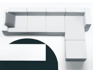 Sofa mit abnehmbarem Bezug | Living Divani | Wall
