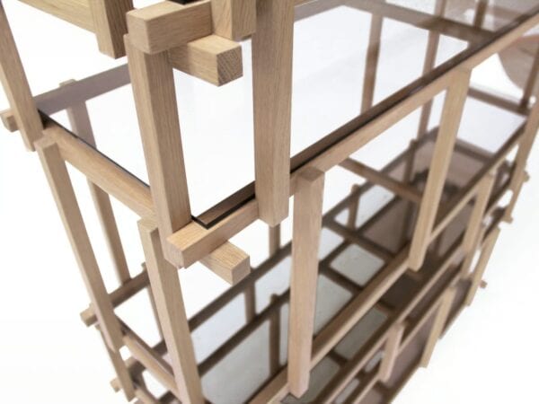 Raumteiler Bücherregal aus Holz | Living Divani - Image 2