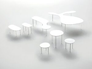 Couchtisch aus Stahl | Living Divani