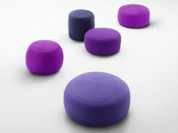 Runder Sitzpouf für den Außenbereich aus Seil | Paola Lenti | Otto - Image 2