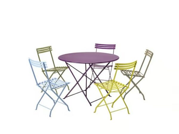 Klapptisch aus lackiertem Metall | Ethimo | Flower - Image 3