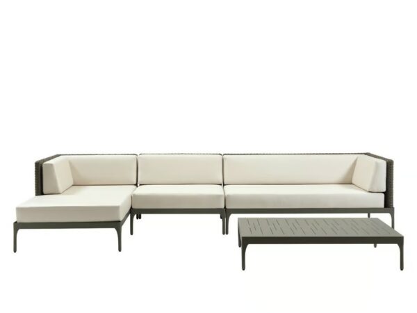 Modulares Gartensofa aus Ethimo LightWick® | Ethimo | Infinity - Image 2