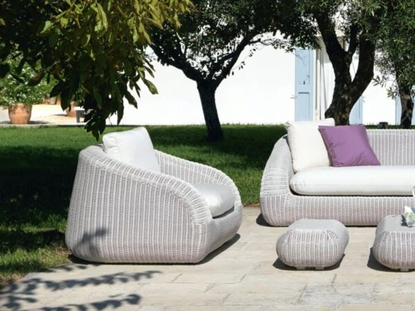 Niedriger Garten-Beistelltisch aus Ethimo EtWick® | Ethimo | Phorma - Image 5