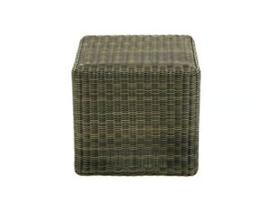 Sitzpouf für den Aussenbereich aus Ethimo EtWick® | Ethimo | Cube