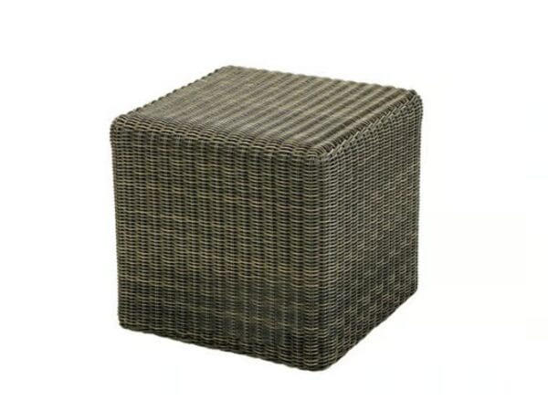 Sitzpouf für den Aussenbereich aus Ethimo EtWick® | Ethimo | Cube - Image 2