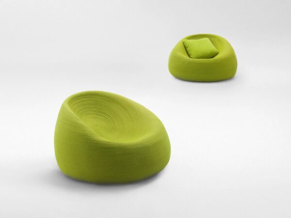 Gartensessel aus Seil mit abnehmbarem Bezug | Paola Lenti | Otto - Image 4