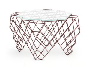 Couchtisch aus pulverbeschichtetem Stahl | GANDIABLASCO | R24