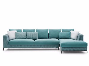 Sofa mit Récamiere | B&B Italia Outdoor | Ray