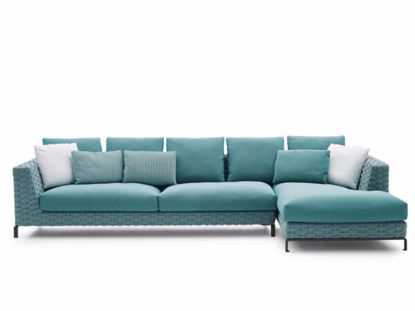 Sofa mit Récamiere | B&B Italia Outdoor | Ray