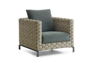 Gartensessel aus Textilene mit Armlehnen | B&B Italia Outdoor | Ray