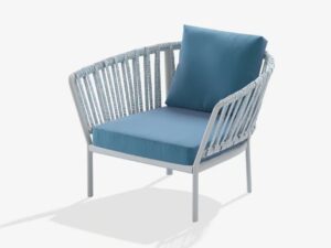 Gartensessel aus Aluminium mit Armlehnen | FAST | Ria
