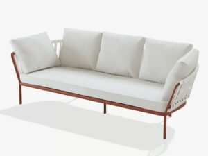3-er Gartensofa aus Metall | FAST | Ria
