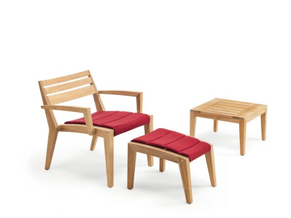 Fussbank für den Aussenbereich aus Teakholz | Ethimo | Ribot - Image 8