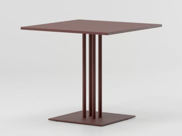 Quadratischer Tisch aus Aluminium | Kettal | Ringer