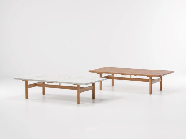 Niedriger rechteckiger Couchtisch aus Teakholz | Kettal | Riva - Image 4