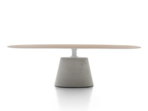 Esstisch aus Zement | MDF Italia | Rock Table