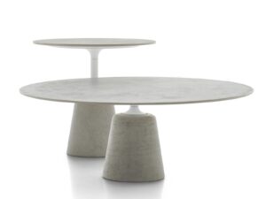 Kaffeetisch aus Zement | MDF Italia | Rock Table
