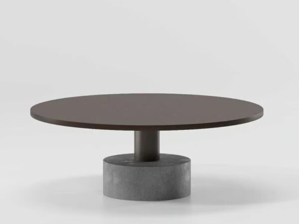 Niedriger Couchtisch aus Aluminium | Kettal | Roll