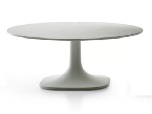 Runder Garten-Beistelltisch aus Zement | B&B Italia Outdoor | Pushpam