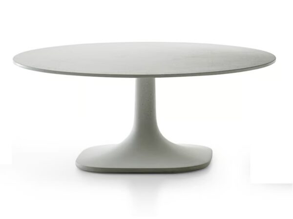 Runder Garten-Beistelltisch aus Zement | B&B Italia Outdoor | Pushpam
