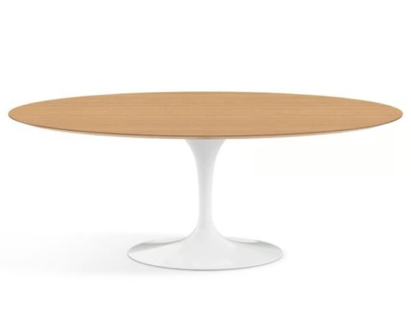 Ovaler Tisch aus Holz | Knoll | Tulip
