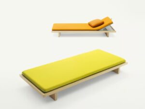 Verstellbarer Gartenliege | Paola Lenti | Sabi