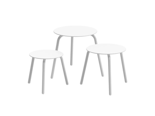 Runder Garten-Beistelltisch aus Aluminium | Royal Botania | Samba - Image 5