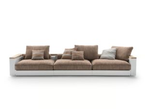 Garten Anbausofa aus Stoff | Flexform | Freeport