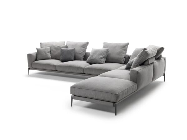 Sofa aus Stoff mit abnehmbarem Bezug | Flexform | Romeo - Image 4
