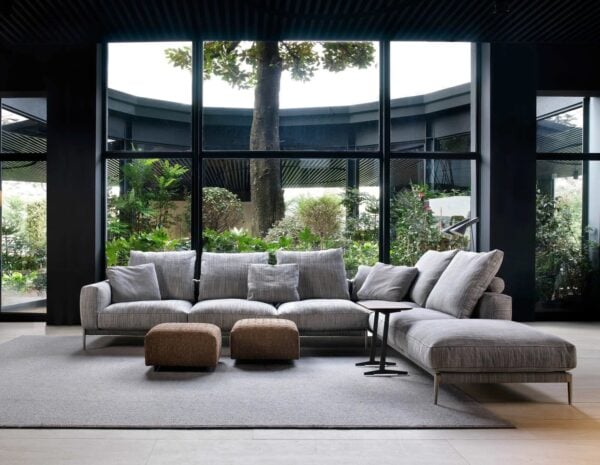Sofa aus Stoff mit abnehmbarem Bezug | Flexform | Romeo - Image 7