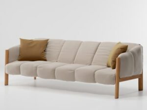 3-Sitzer Gartensofa aus Stoff | Kettal | Plumon