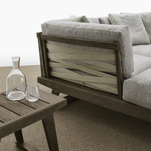 Gartensofa aus Stoff mit Récamiere | B&B Italia Outdoor | Gio - Image 7