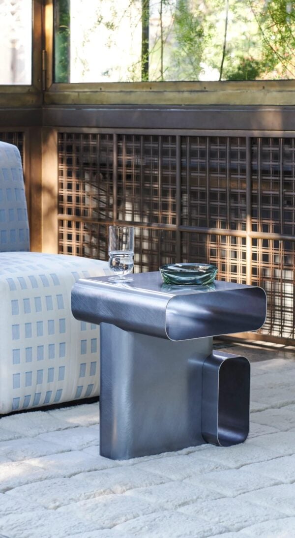 Couchtisch aus Edelstahl | Cassina | Soft Corners - Image 7