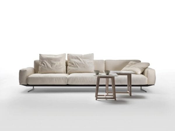 3-Sitzer Sofa aus Stoff mit abnehmbarem Bezug | Flexform | Soft Dream - Image 2