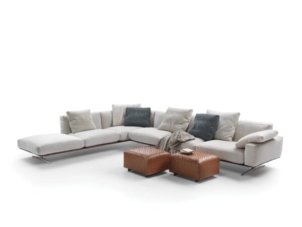 Sofa aus Stoff mit abnehmbarem Bezug | Flexform | Soft Dream - Image 5