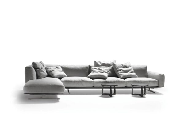 Sofa aus Stoff mit abnehmbarem Bezug | Flexform | Soft Dream