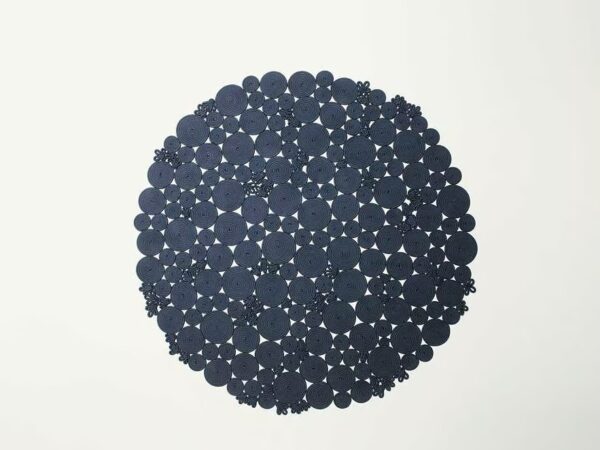 Runder Handgefertigter Teppich | Paola Lenti | High Tech