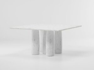 Quadratischer Esstisch aus Marmor | Kettal | Il Colonnato