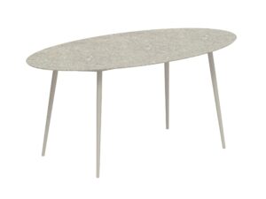 Ovaler Hochtisch aus Keramik | Royal Botania | Styletto