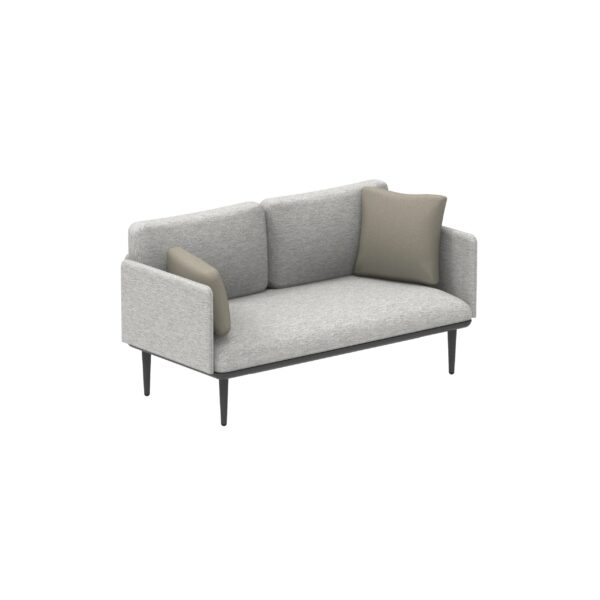 2-Sitzer Garten Anbausofa aus Stoff | Royal Botania | Styletto Lounge - Image 4