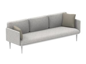 3-Sitzer Garten Anbausofa aus Stoff | Royal Botania | Styletto Lounge