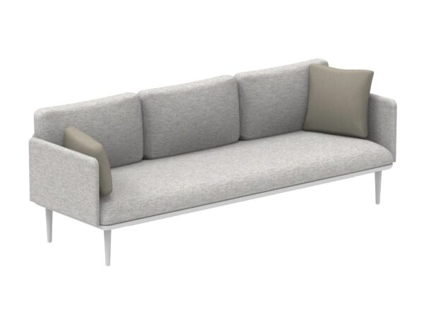 3-Sitzer Garten Anbausofa aus Stoff | Royal Botania | Styletto Lounge