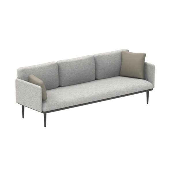 3-Sitzer Garten Anbausofa aus Stoff | Royal Botania | Styletto Lounge - Image 9