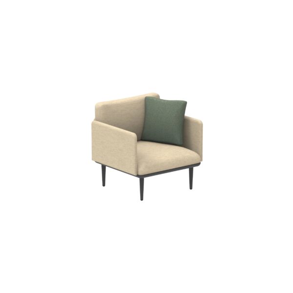 Anbau- Gartensessel aus Stoff mit Armlehnen | Royal Botania | Styletto Lounge - Image 10