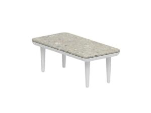 Rechteckiger Garten-Beistelltisch aus Keramik | Royal Botania | Styletto Lounge