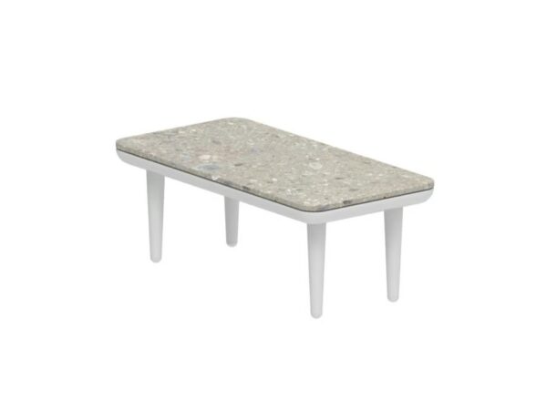 Rechteckiger Garten-Beistelltisch aus Keramik | Royal Botania | Styletto Lounge