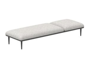 Verstellbarer Gartenliege aus Stoff | Royal Botania | Styletto Lounge