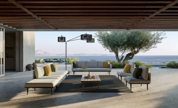 Rechteckiger Garten-Beistelltisch aus Teakholz | Royal Botania | Styletto Lounge - Image 7