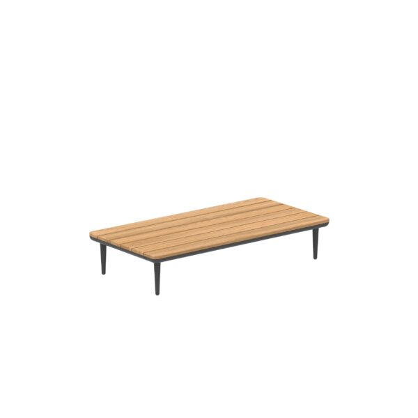 Rechteckiger Garten-Beistelltisch aus Teakholz | Royal Botania | Styletto Lounge - Image 10